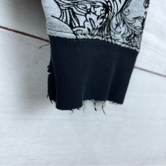 Vintage Y2K So Cal Grunge Zip Up Hoodie Small - Picture 9 of 9